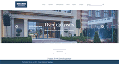 Desktop Screenshot of henrybootdevelopments.co.uk